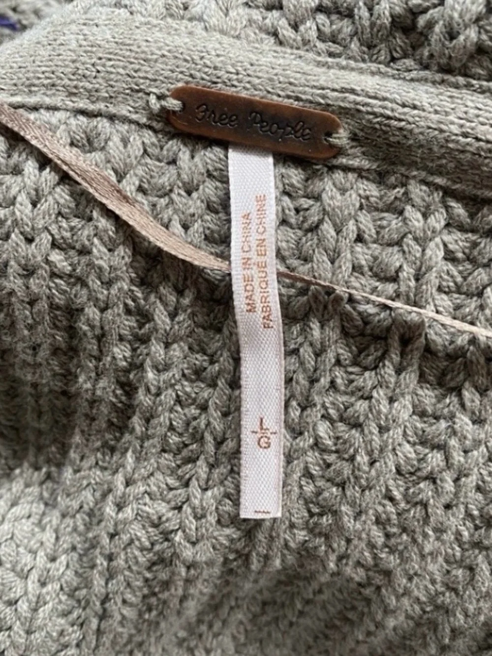 Free People chunky ribbed